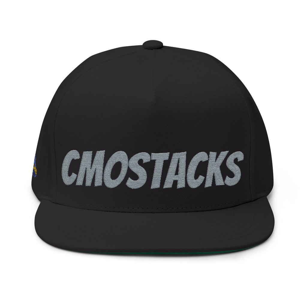 Cmostacks — SnapBack•Flat Bill Cap•Embroidered•
