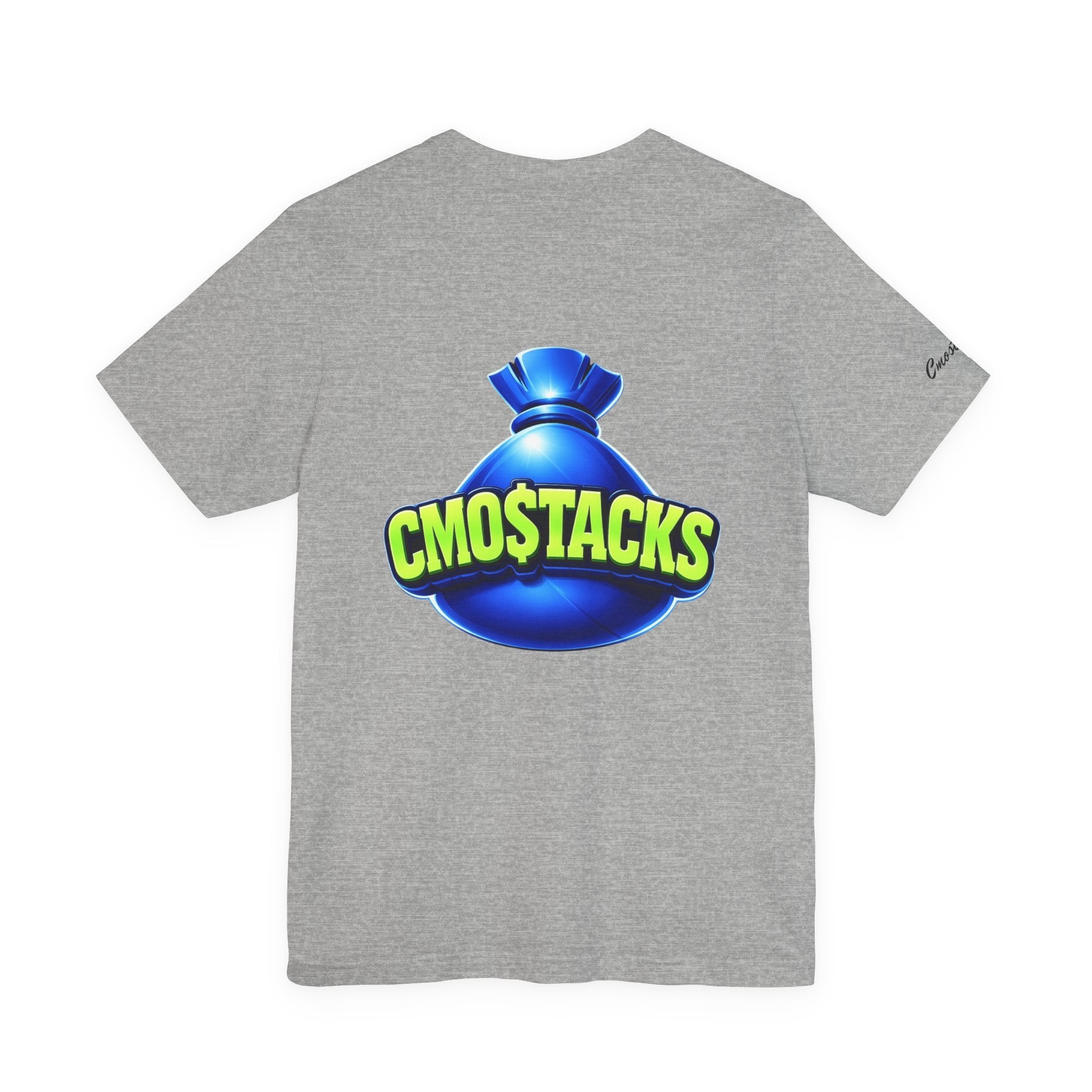 Cmostacks — T-Shirt•Front Mini Logo/ Large Logo Back