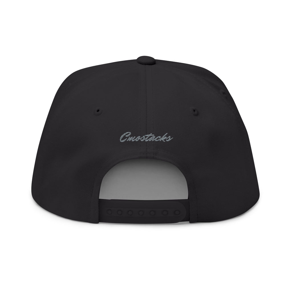 Cmostacks — SnapBack•Flat Bill Cap•Embroidered•