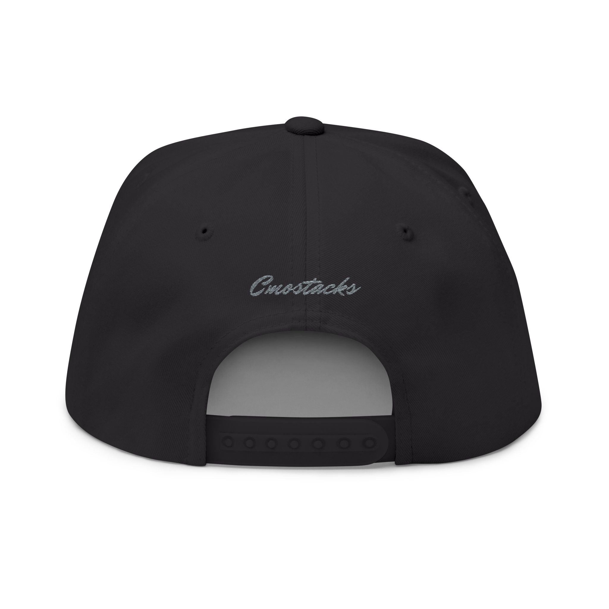 Cmostacks — SnapBack•Flat Bill Cap•Embroidered•