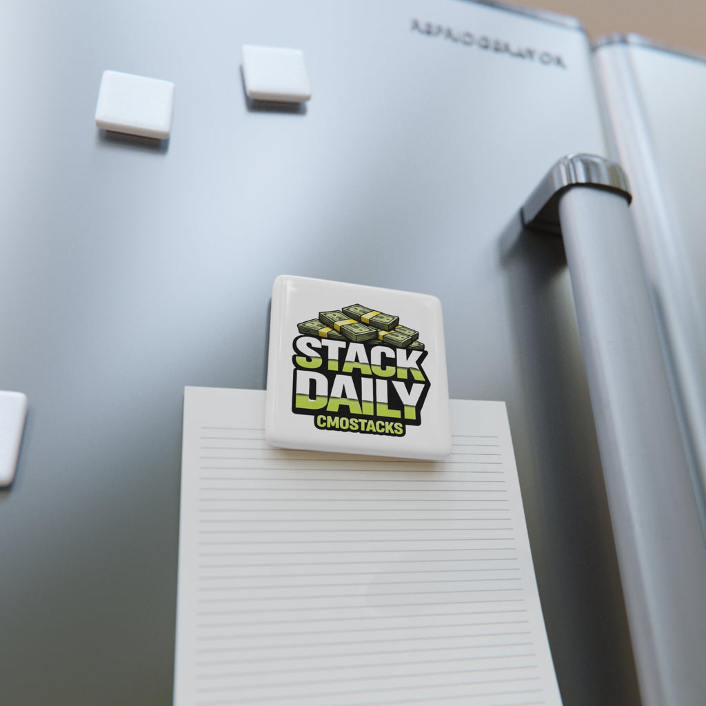 Cmostacks  — “Stack Daily”•Square Porcelain Magnet
