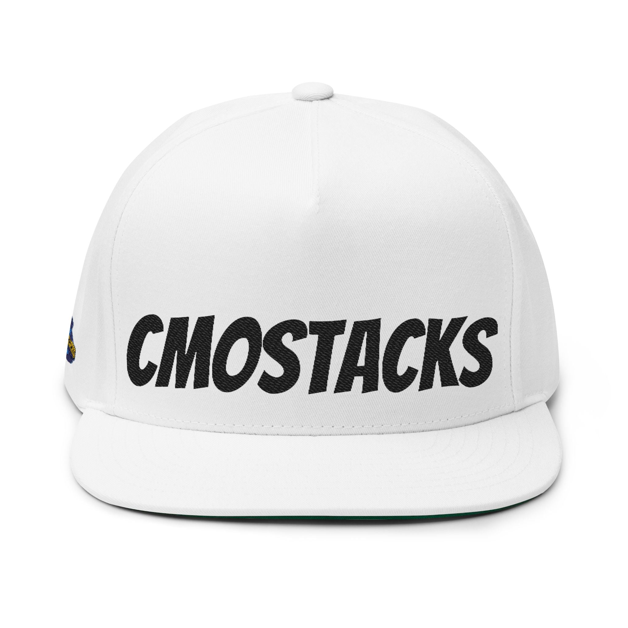 Cmostacks — SnapBack•Flat Bill Cap•Embroidered•