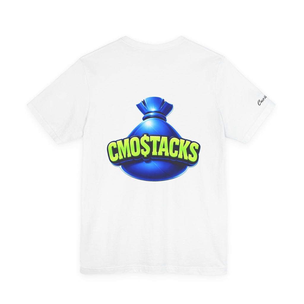 Cmostacks — T-Shirt•Front Mini Logo/ Large Logo Back