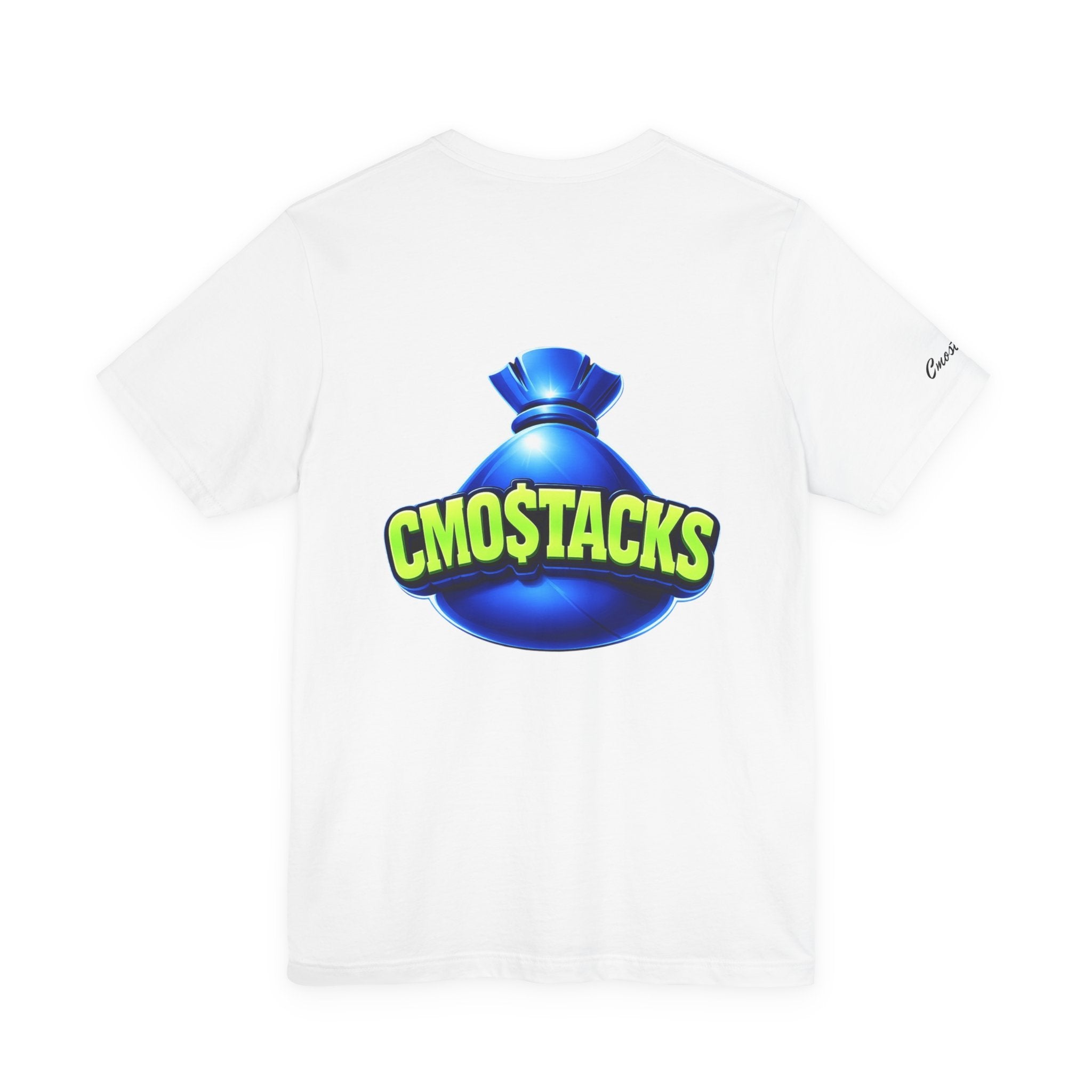 Cmostacks — T-Shirt•Front Mini Logo/ Large Logo Back