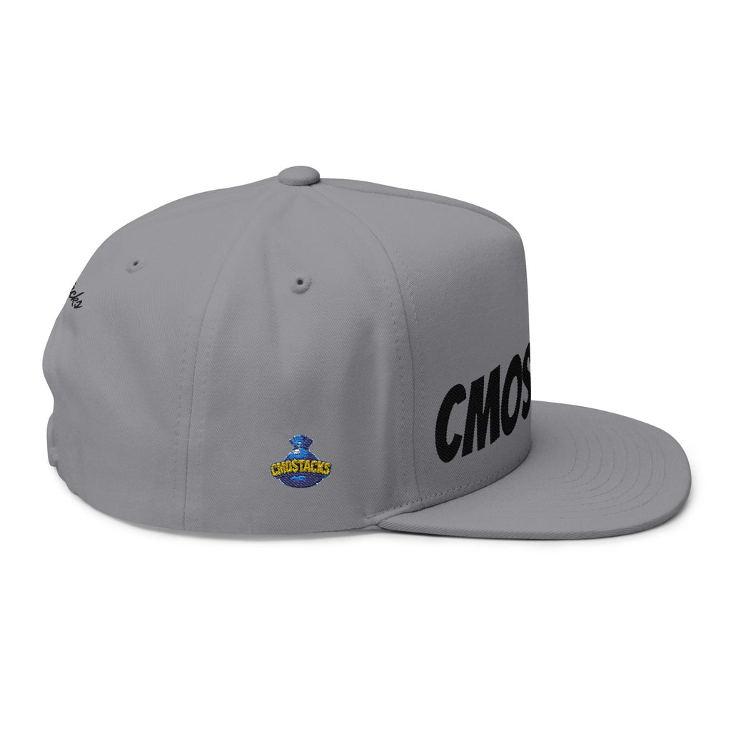 Cmostacks — SnapBack•Flat Bill Cap•Embroidered•