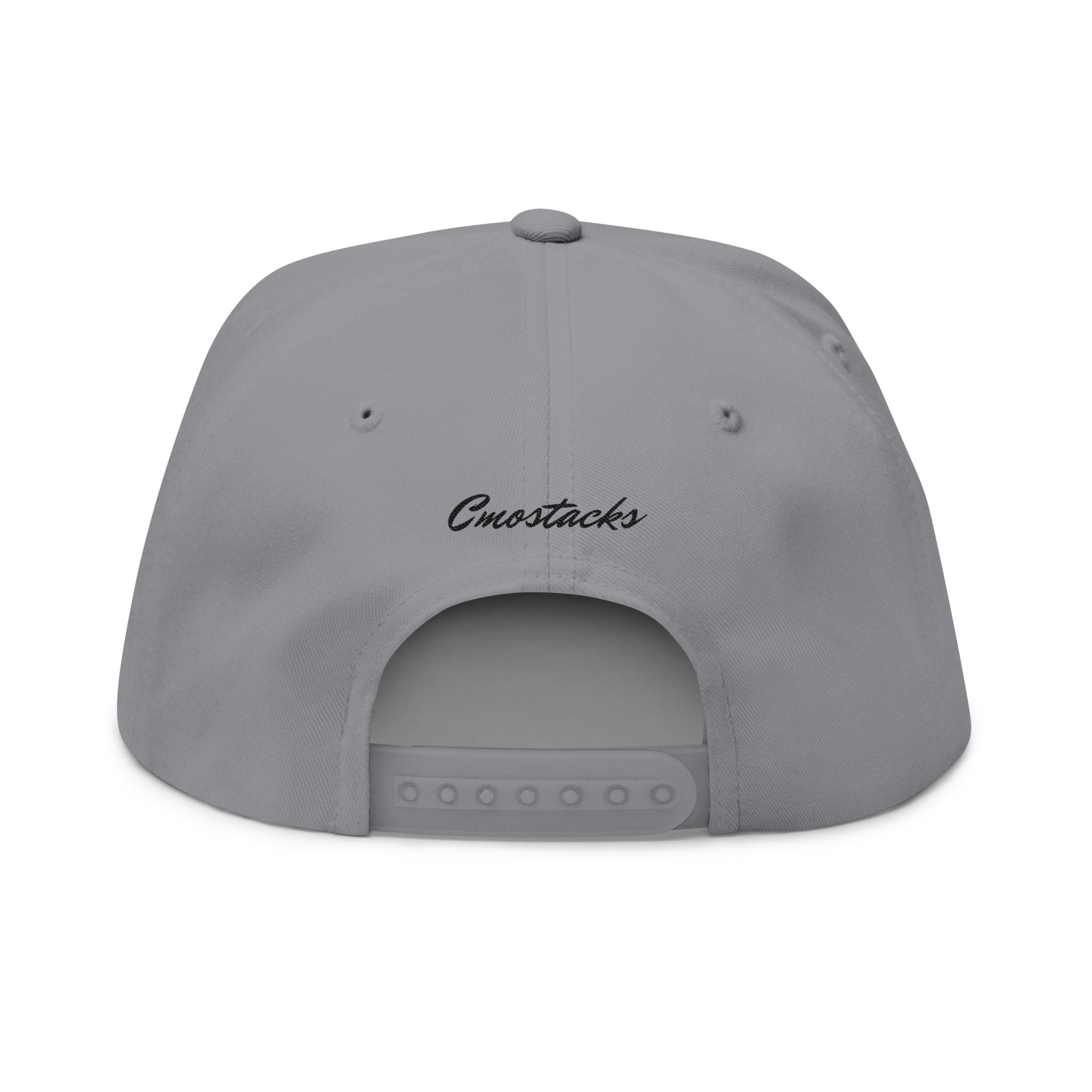 Cmostacks — SnapBack•Flat Bill Cap•Embroidered•