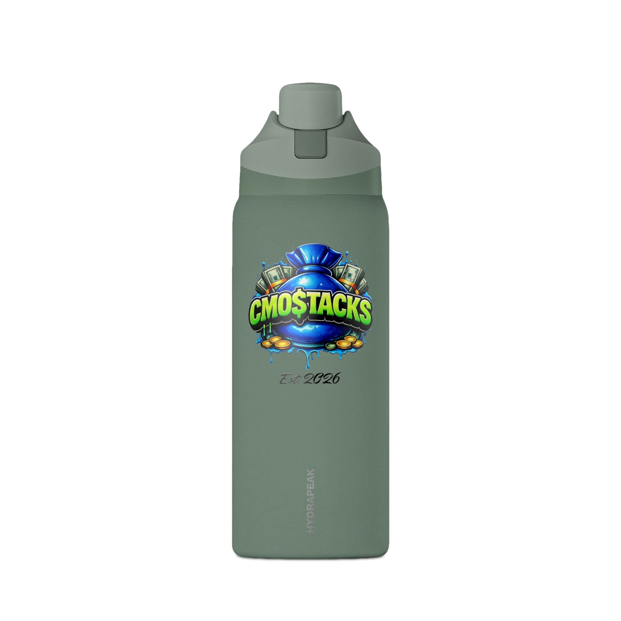 Cmostacks — 32oz Insulated•Leak‑Proof Sports Bottle