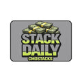Cmostacks — “Stack Daily” • Motivational Gaming/Work Mouse Pad