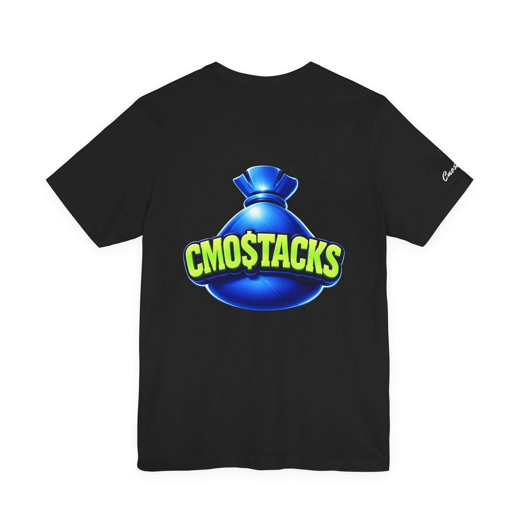 Cmostacks — T-Shirt•Front Mini Logo/ Large Logo Back