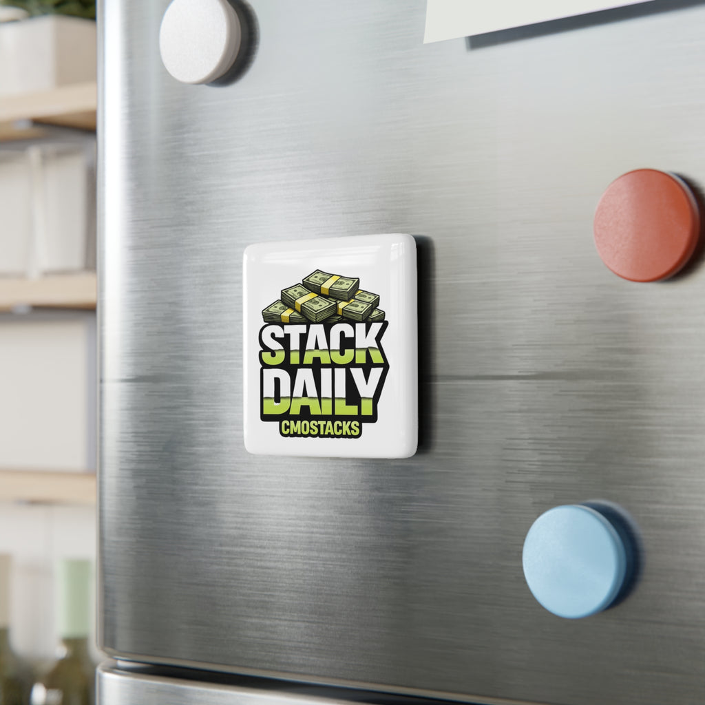 Cmostacks  — “Stack Daily”•Square Porcelain Magnet