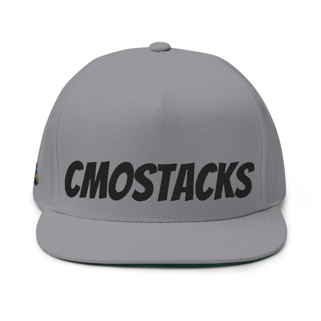 Cmostacks — SnapBack•Flat Bill Cap•Embroidered•