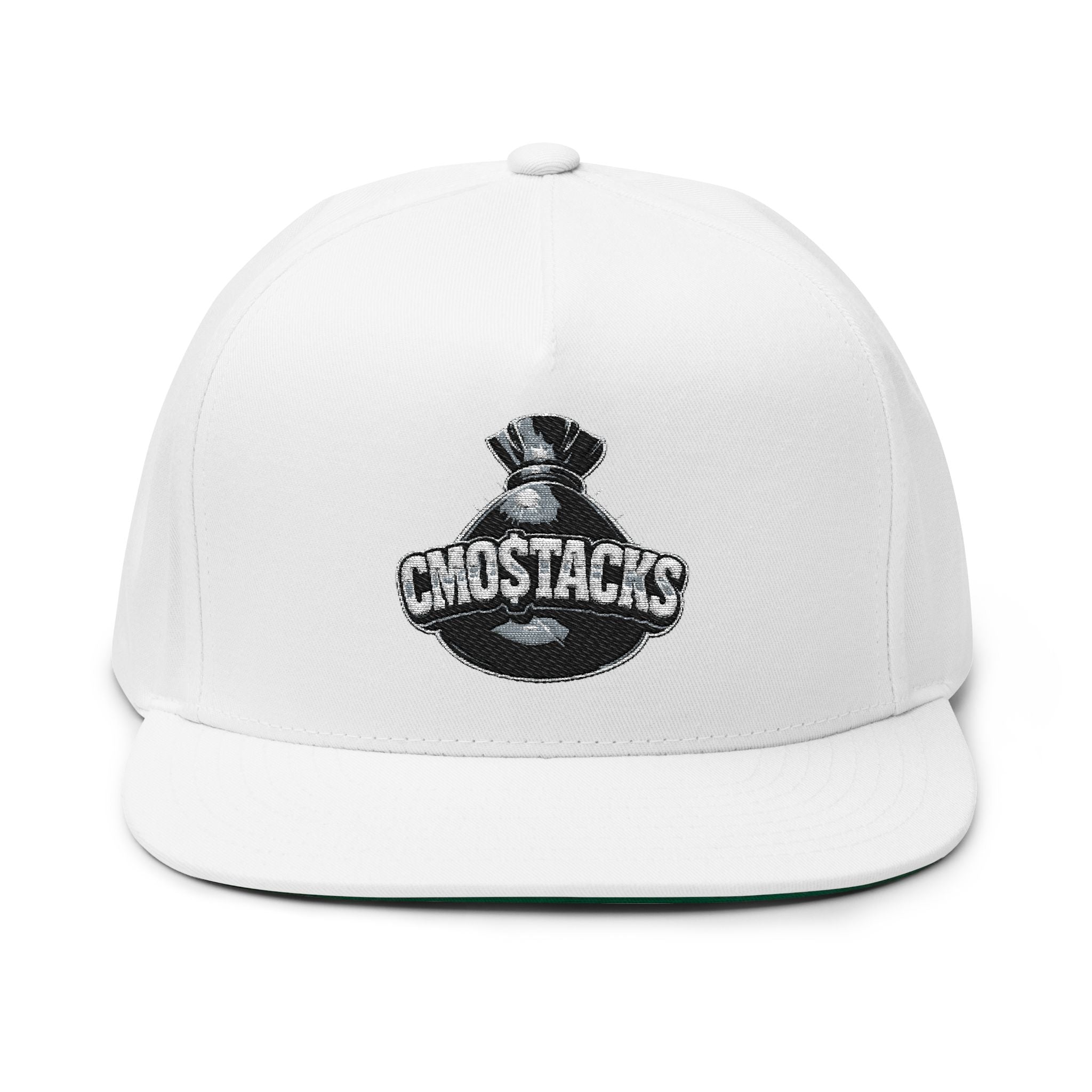 Cmostacks — SnapBack•Flat Bill Cap•Embroidered•
