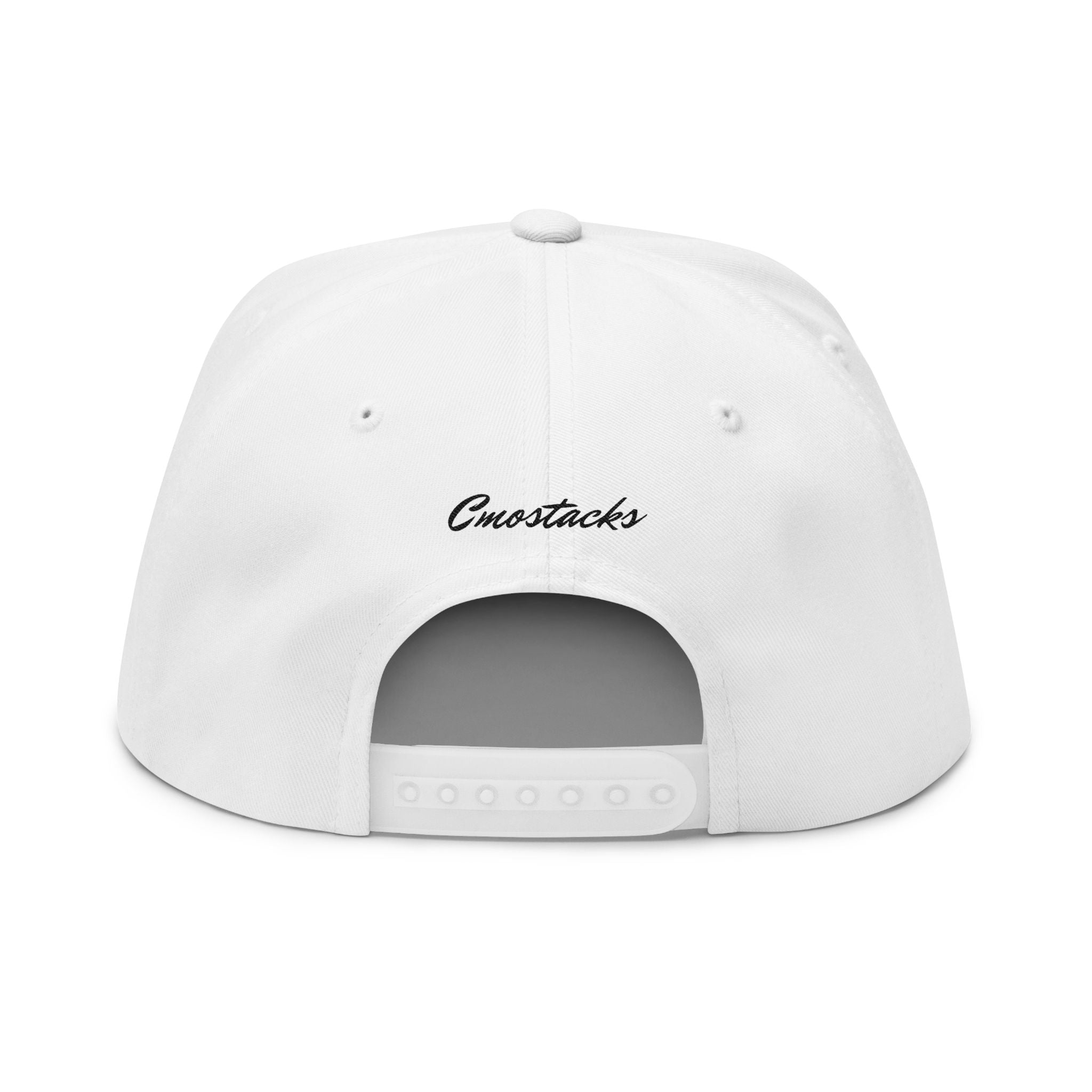 Cmostacks — SnapBack•Flat Bill Cap•Embroidered•