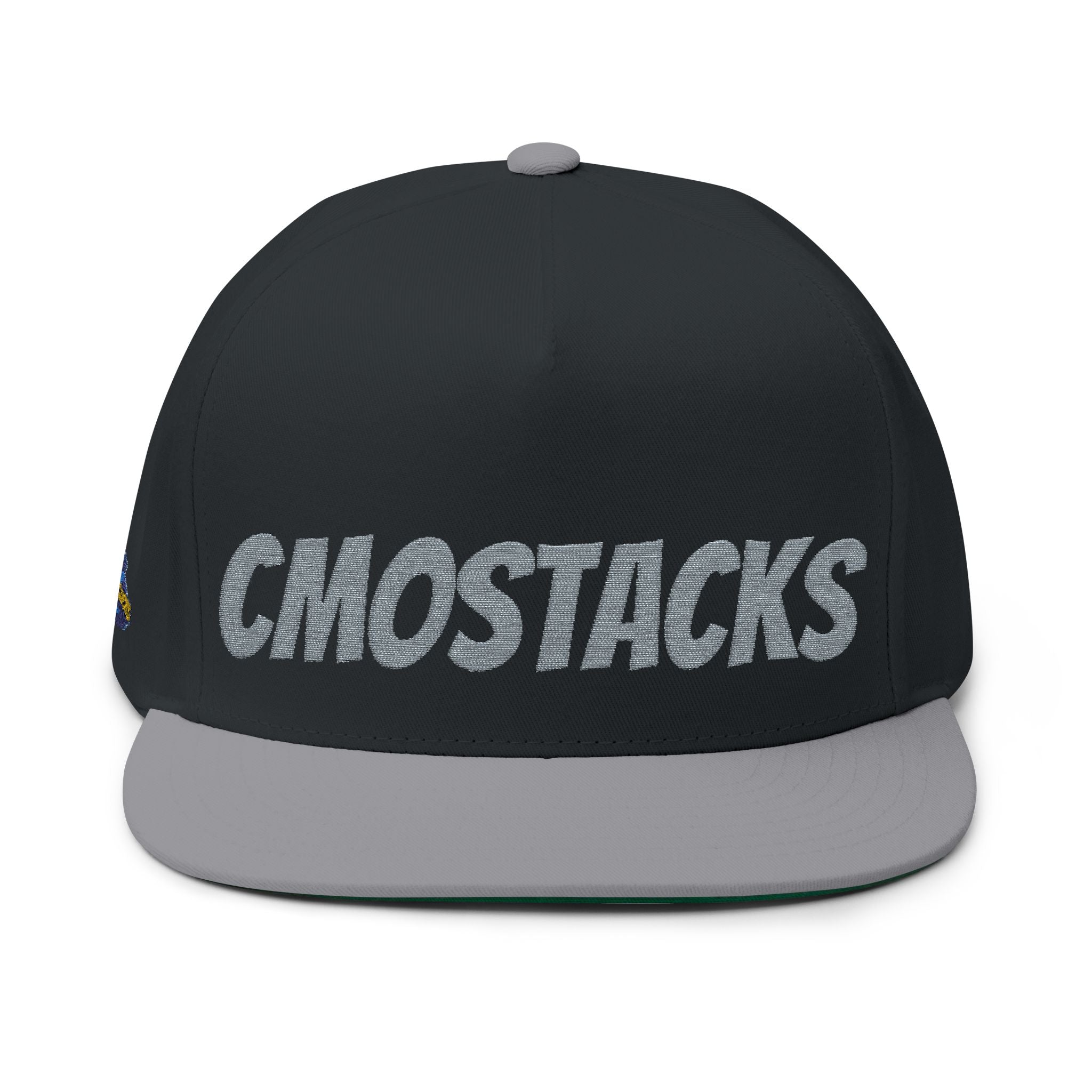 Cmostacks — SnapBack•Flat Bill Cap•Embroidered•