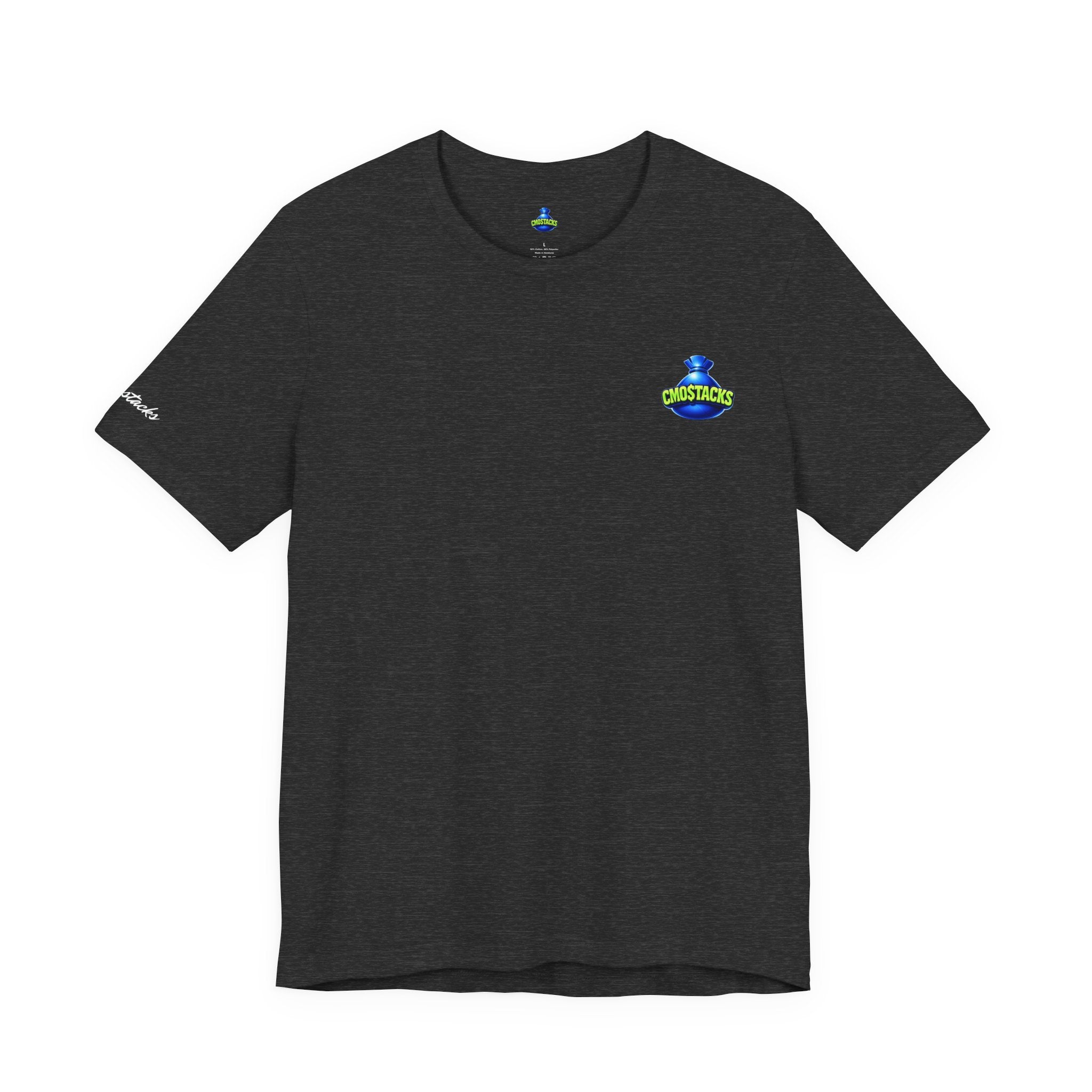 Cmostacks — T-Shirt•Front Mini Logo/ Large Logo Back