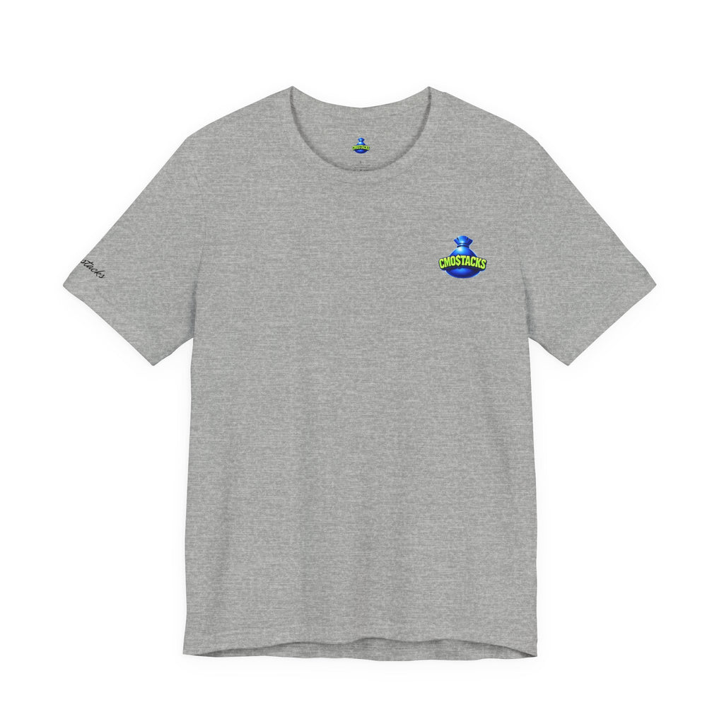 Cmostacks — T-Shirt•Front Mini Logo/ Large Logo Back