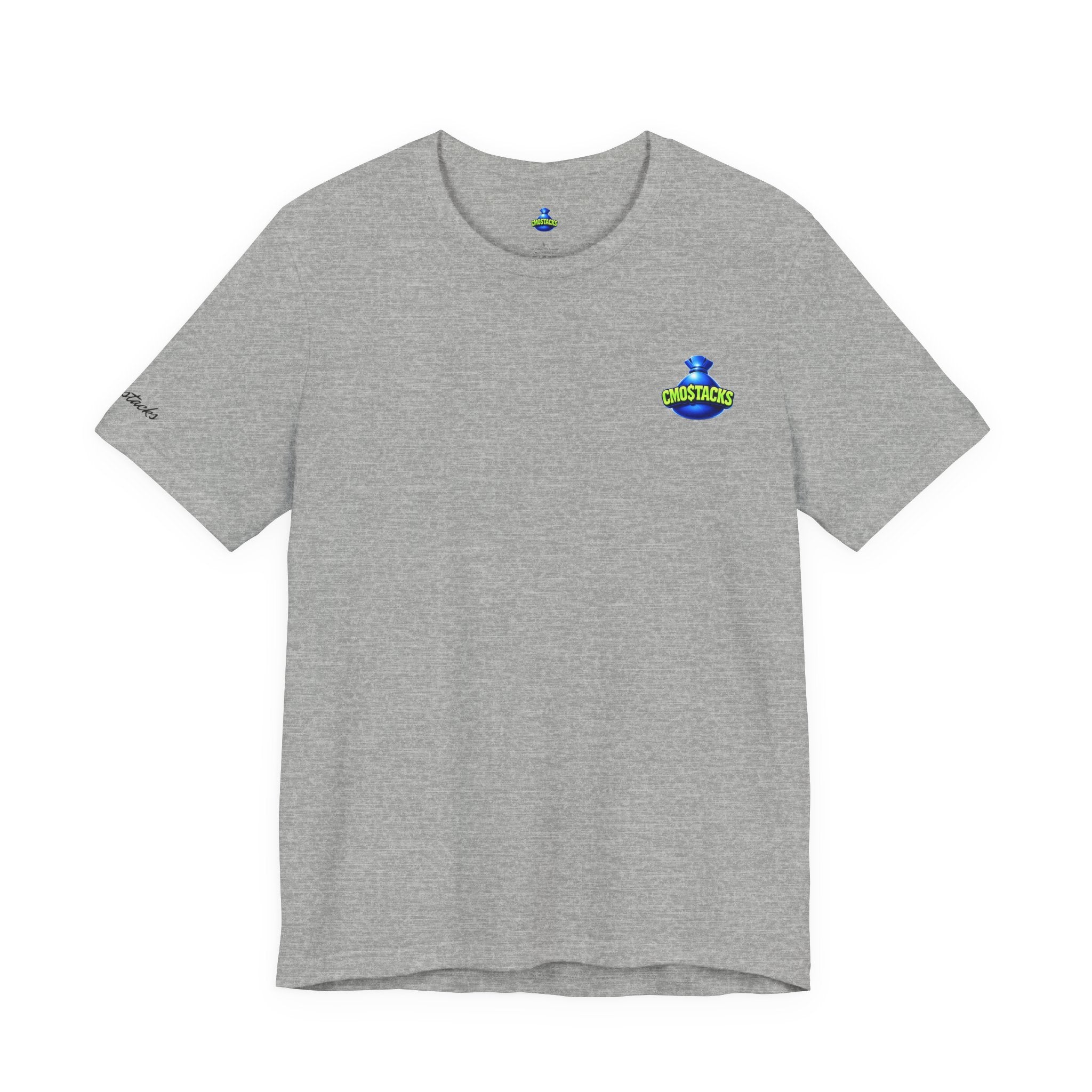 Cmostacks — T-Shirt•Front Mini Logo/ Large Logo Back